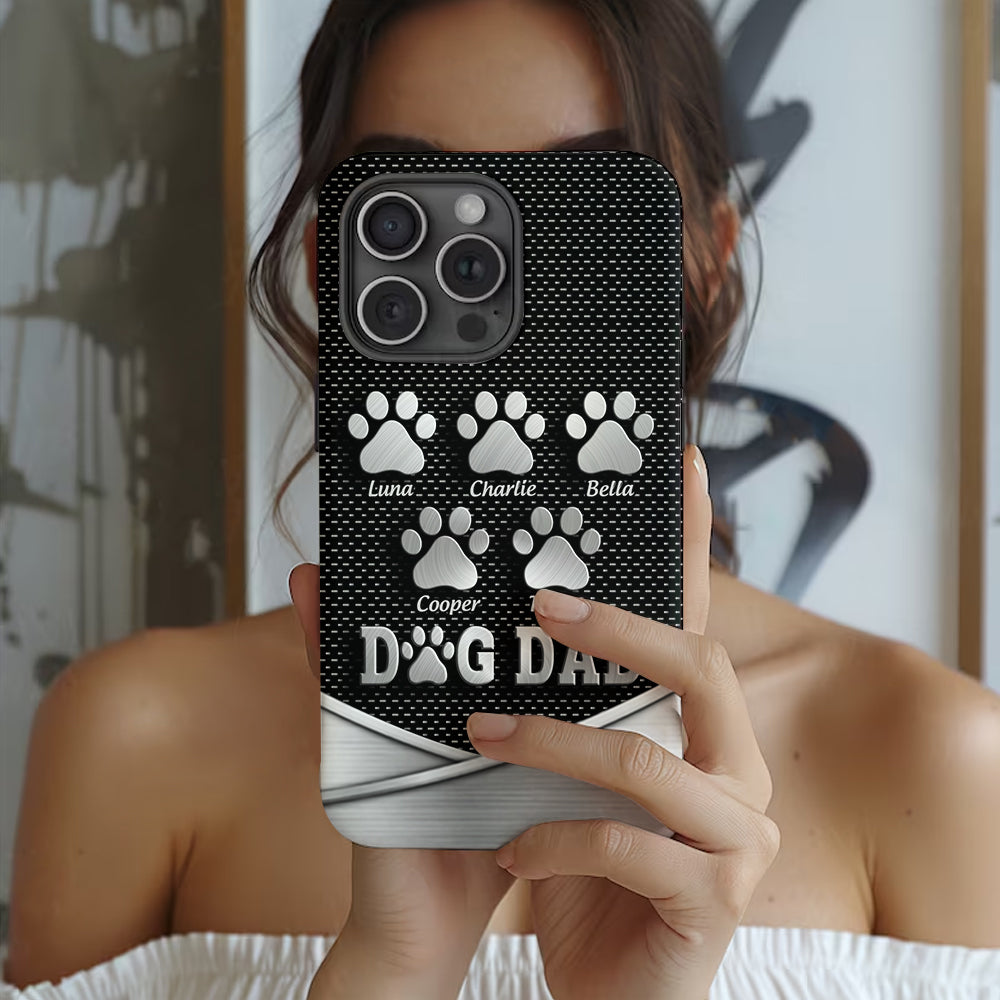 Dog Dad - Personalized Dog Full Print Phone Case