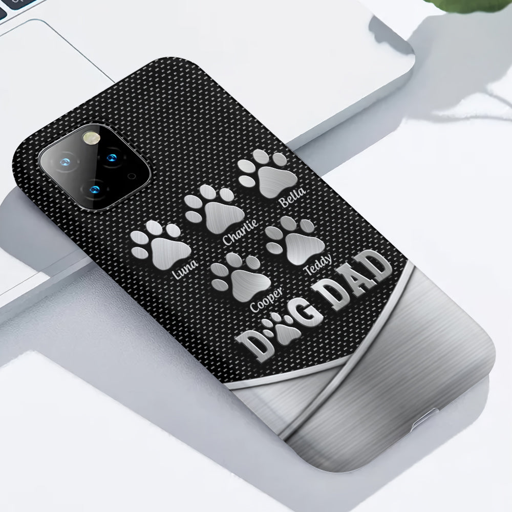 Dog Dad - Personalized Dog Full Print Phone Case