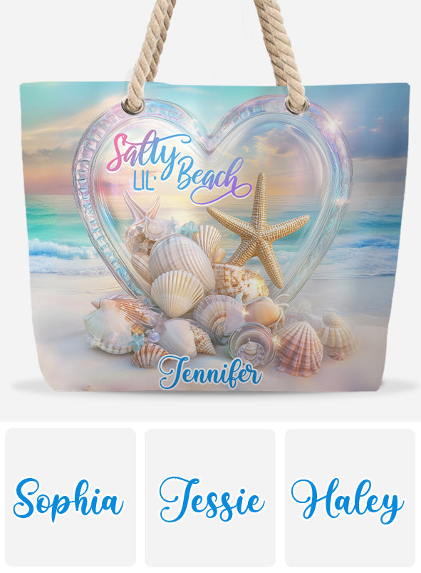 Salty Lil Beach – Personalisierte Strandtasche für Meeresliebhaber