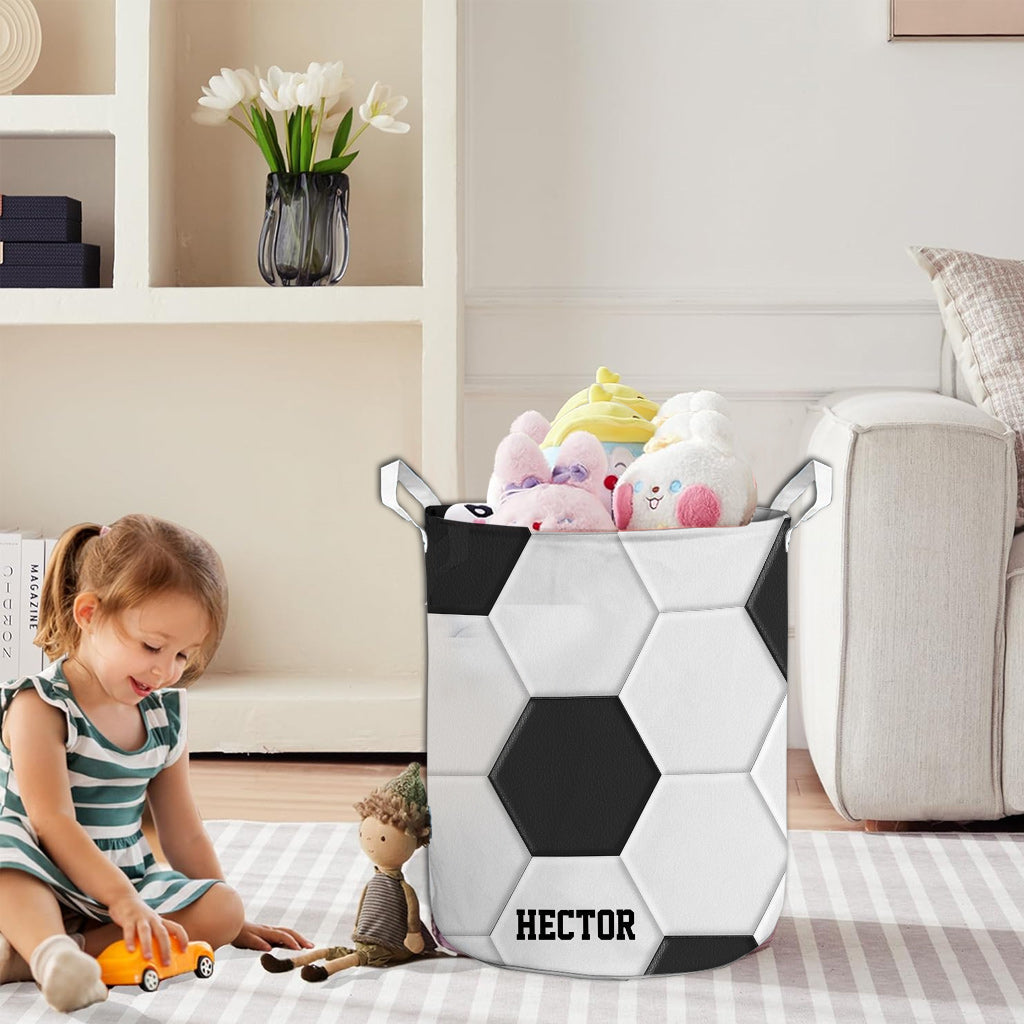 Love Sport – Personalisierter Fußball-Aufbewahrungskorb