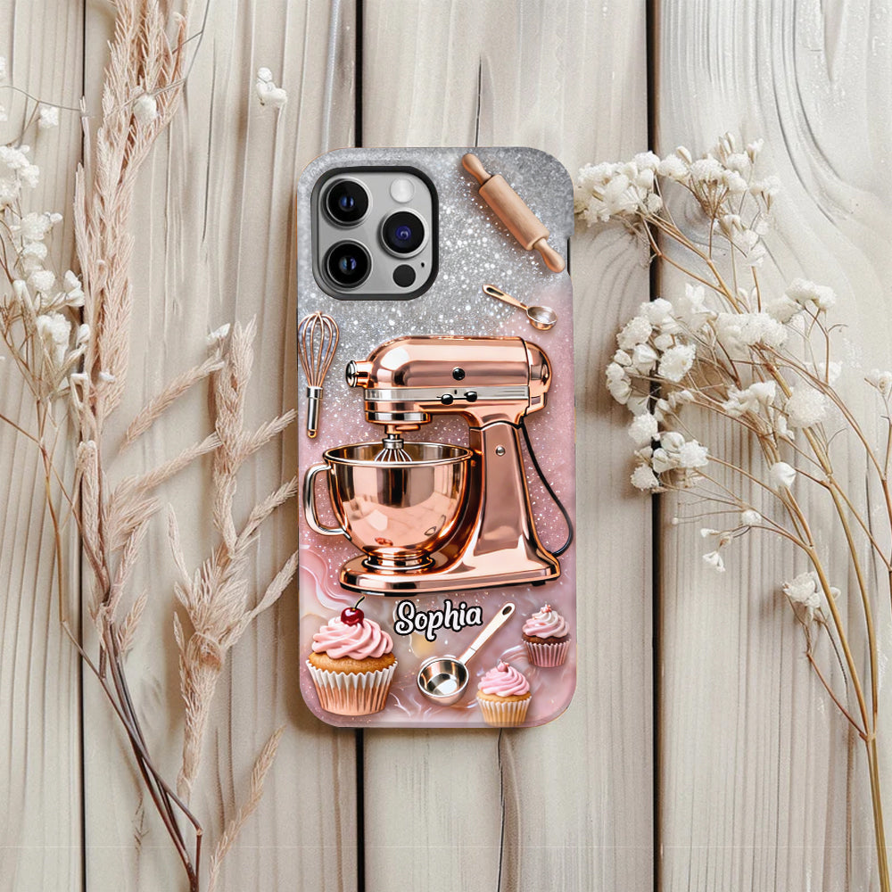 Ich liebe Backen – Personalisierte Handyhülle mit Backmotiv