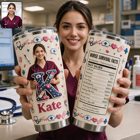 Erschöpfter Krankenpfleger - Personalisierter Becher