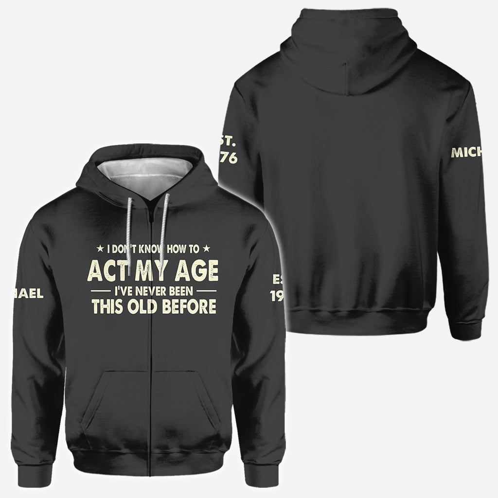 Alles Gute zum Geburtstag - Personalisierte Geburtstag T-Shirt