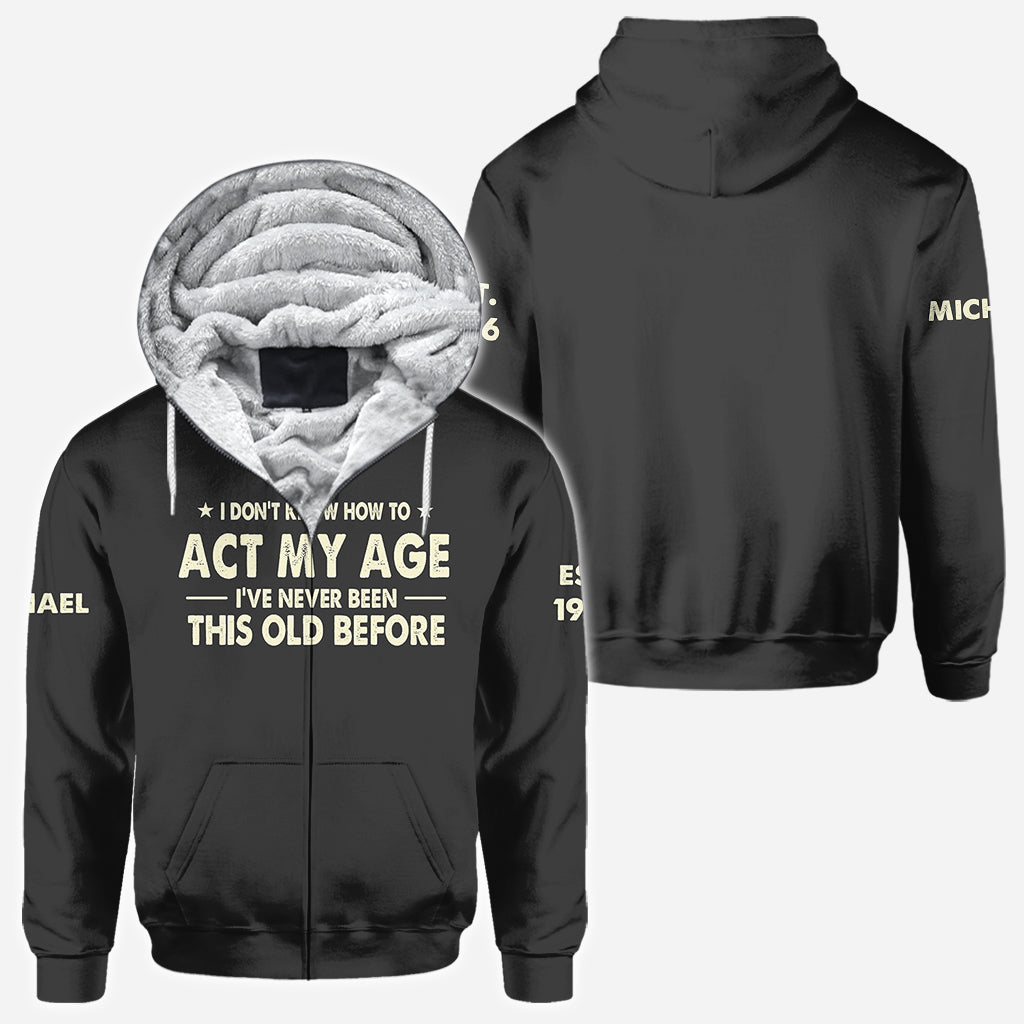 Alles Gute zum Geburtstag - Personalisierte Geburtstag T-Shirt
