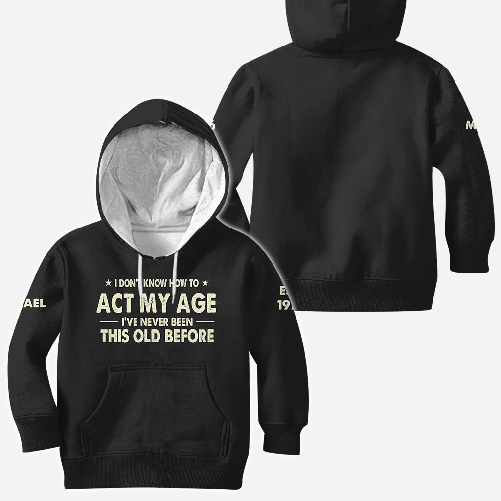 Alles Gute zum Geburtstag - Personalisierte Geburtstag T-Shirt
