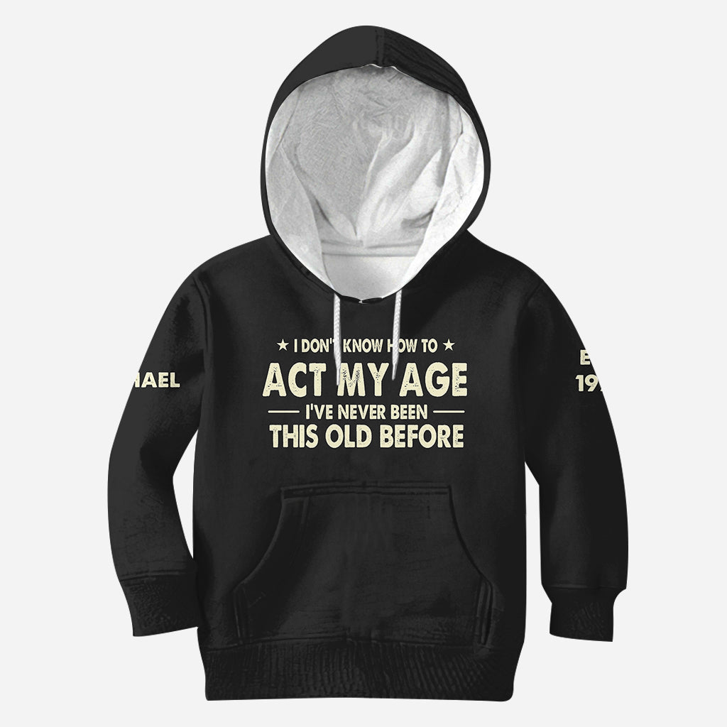 Alles Gute zum Geburtstag - Personalisierte Geburtstag T-Shirt