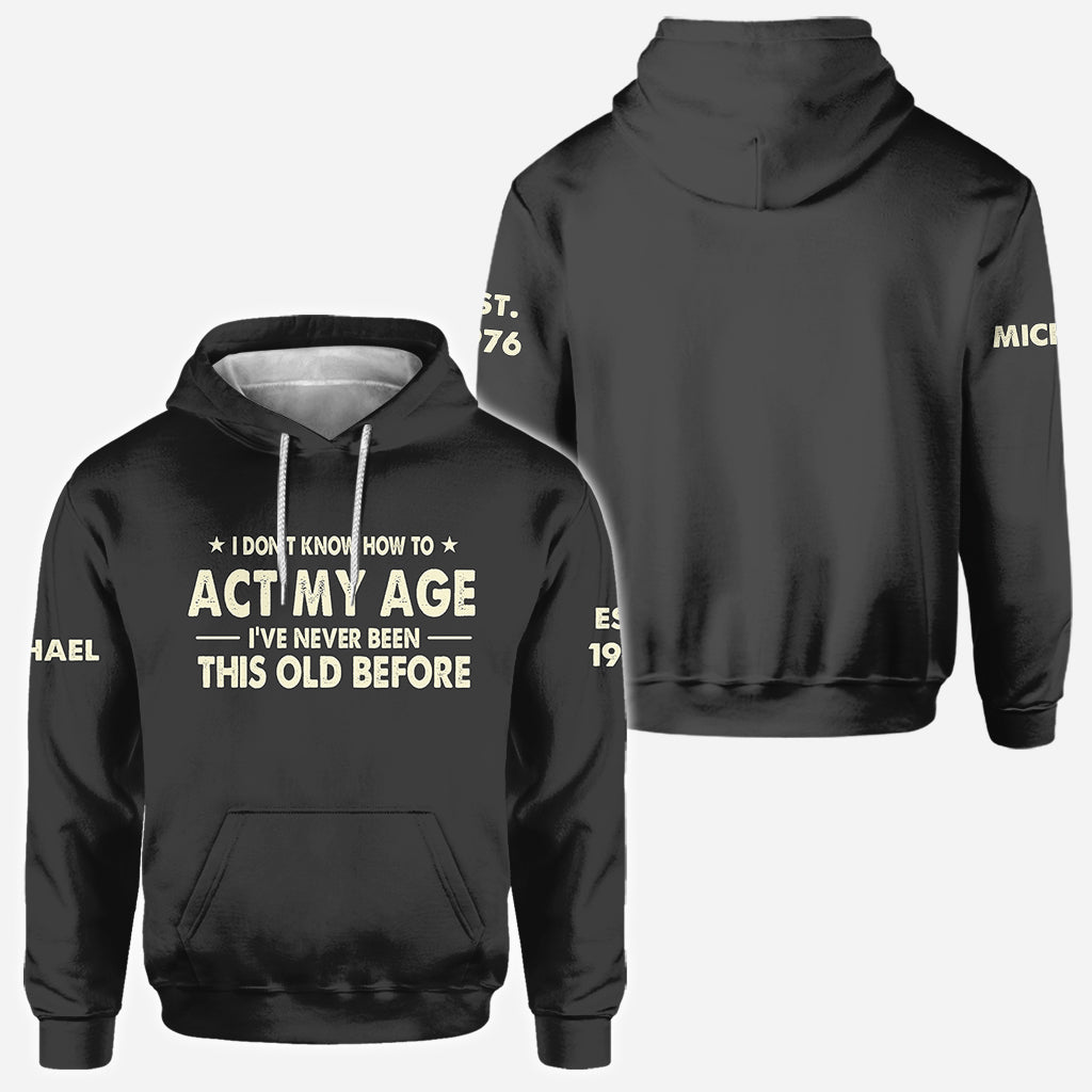 Alles Gute zum Geburtstag - Personalisierte Geburtstag T-Shirt