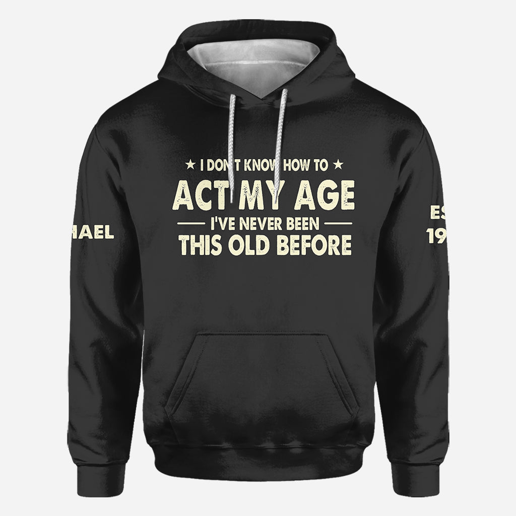 Alles Gute zum Geburtstag - Personalisierte Geburtstag T-Shirt