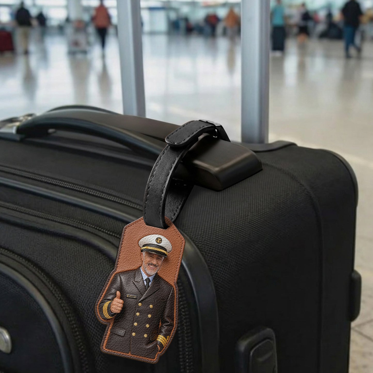Personalisierte Geschenke für Reisende - Individuelles Pilot Gepäckanhänger