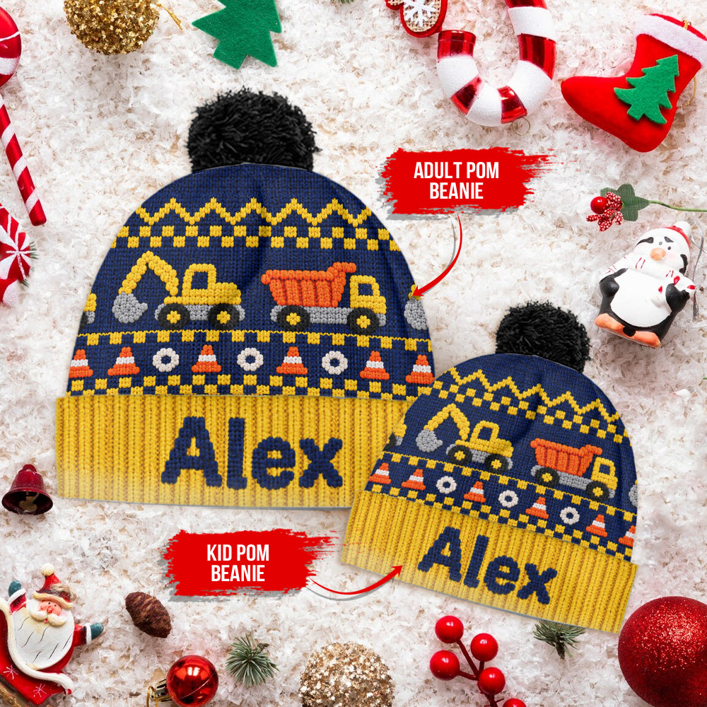 Gift for Kids, Christmas Gift Idea - Personalized Kid Beanie Hat