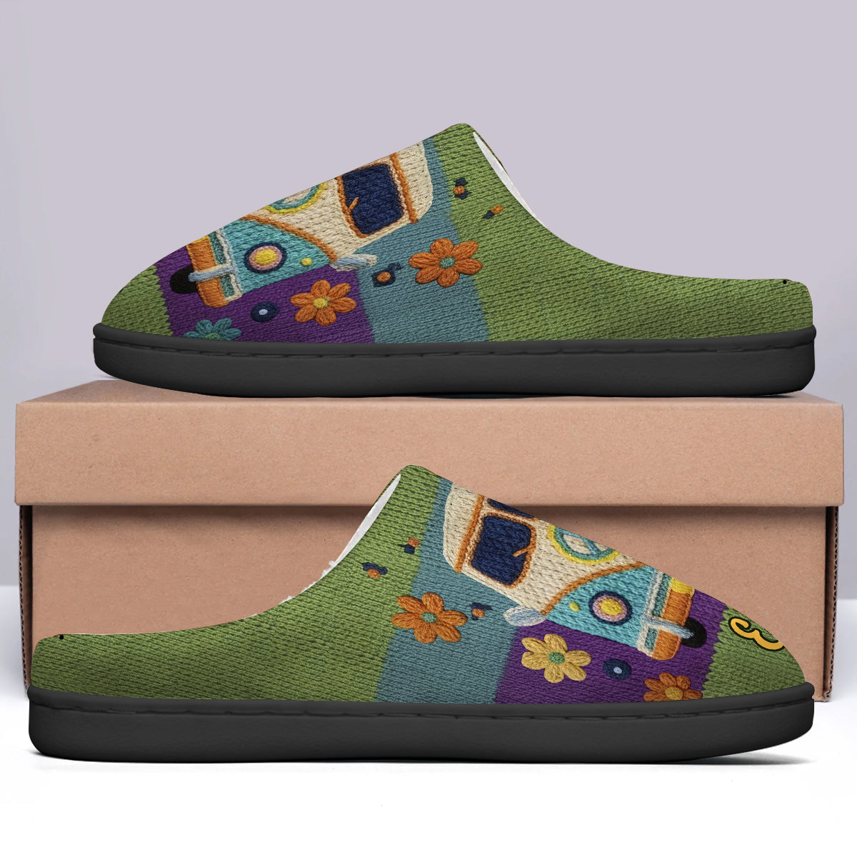 Hippie Souls – Personalisierte Hippie-Hausschuhe