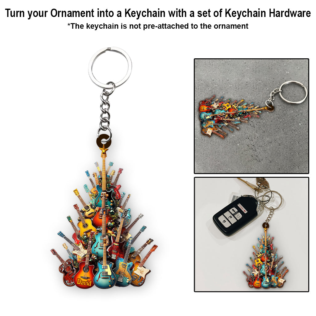 Fantastische Gitarre – Personalisierter Gitarrenanhänger