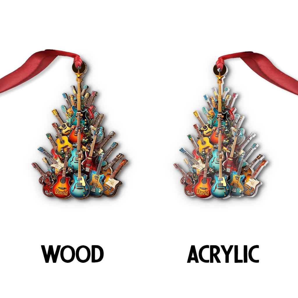 Fantastische Gitarre – Personalisierter Gitarrenanhänger