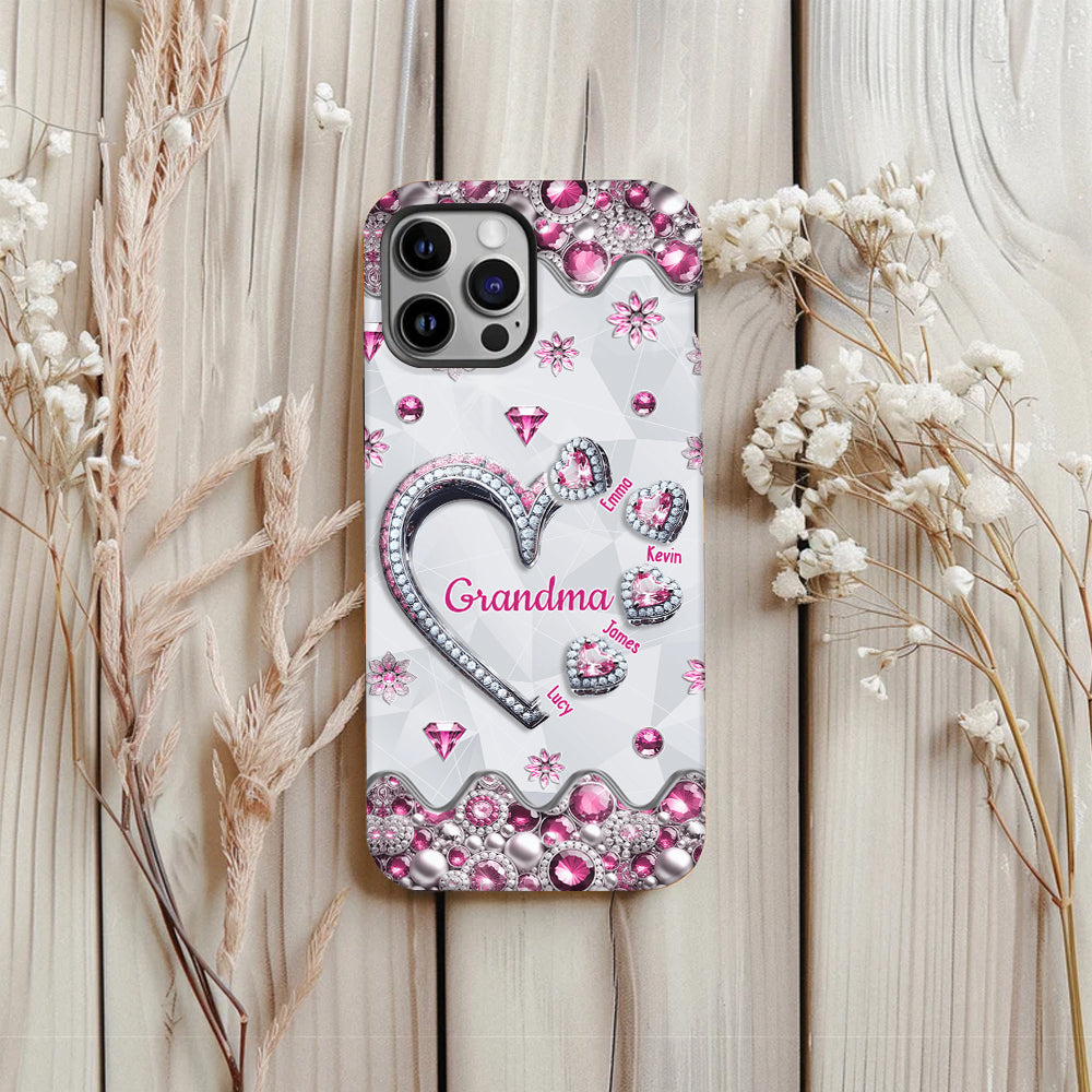 Geschenkidee für Oma, Mama usw. – Personalisierte Handyhülle mit Oma-Motiv