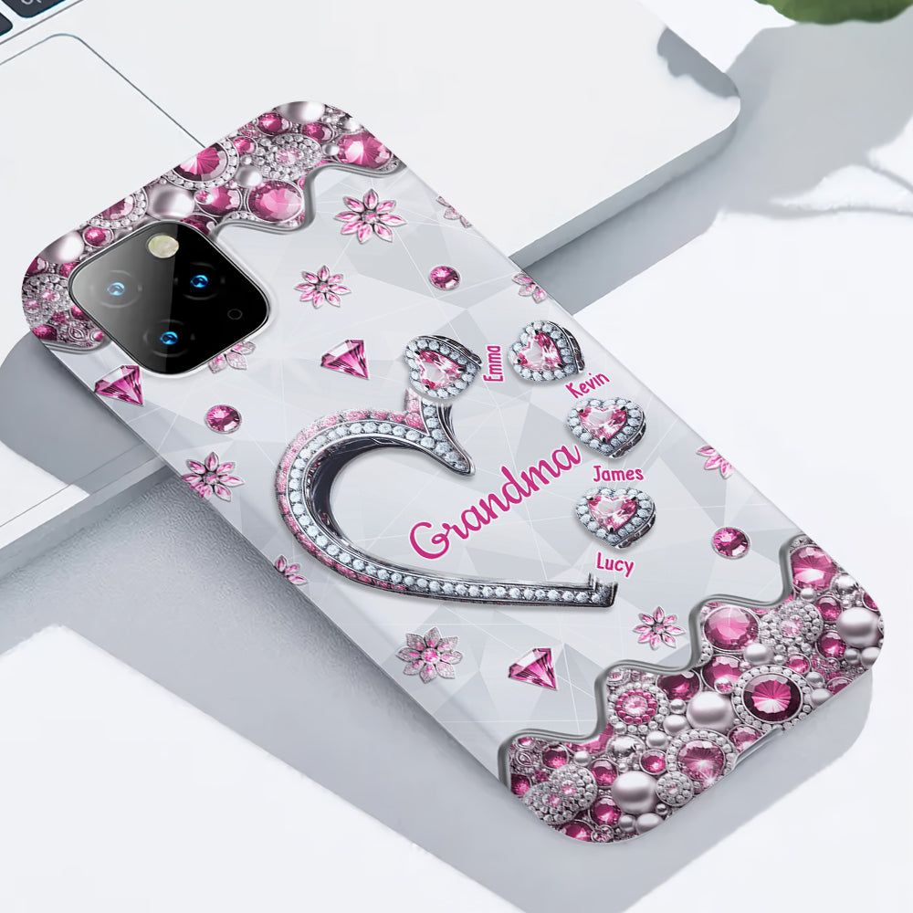 Geschenkidee für Oma, Mama usw. – Personalisierte Handyhülle mit Oma-Motiv