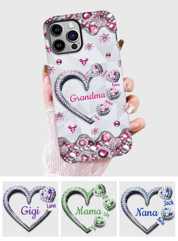 Geschenkidee für Oma, Mama usw. – Personalisierte Handyhülle mit Oma-Motiv