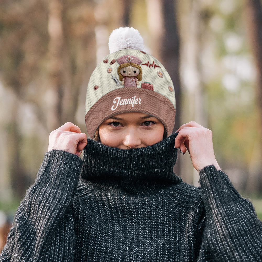 Niedliche medizinische - personalisierte Krankenschwestermütze