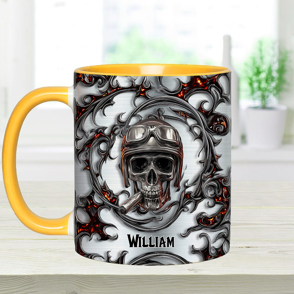 Ride Or Die - Personalized Biker Accent Mug