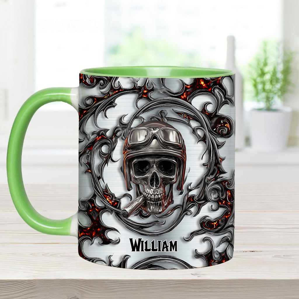 Ride Or Die - Personalized Biker Accent Mug