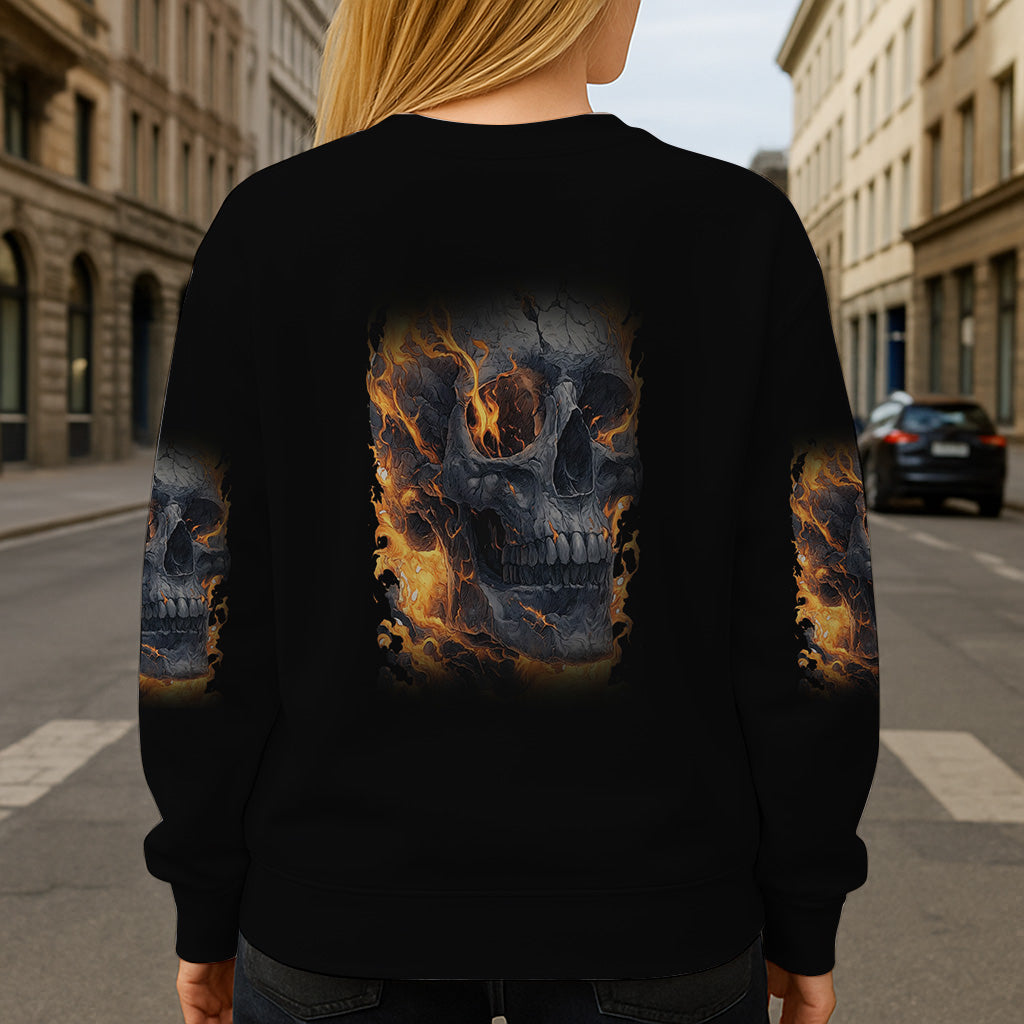 Leuchtendes Skelett – Personalisiertes Totenkopf-Shirt
