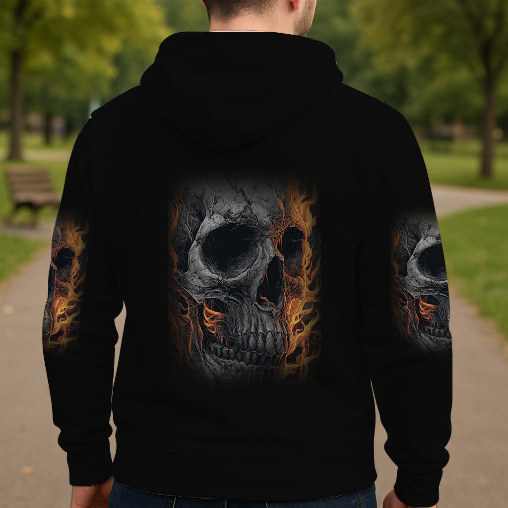 Leuchtendes Skelett – Personalisiertes Totenkopf-Shirt