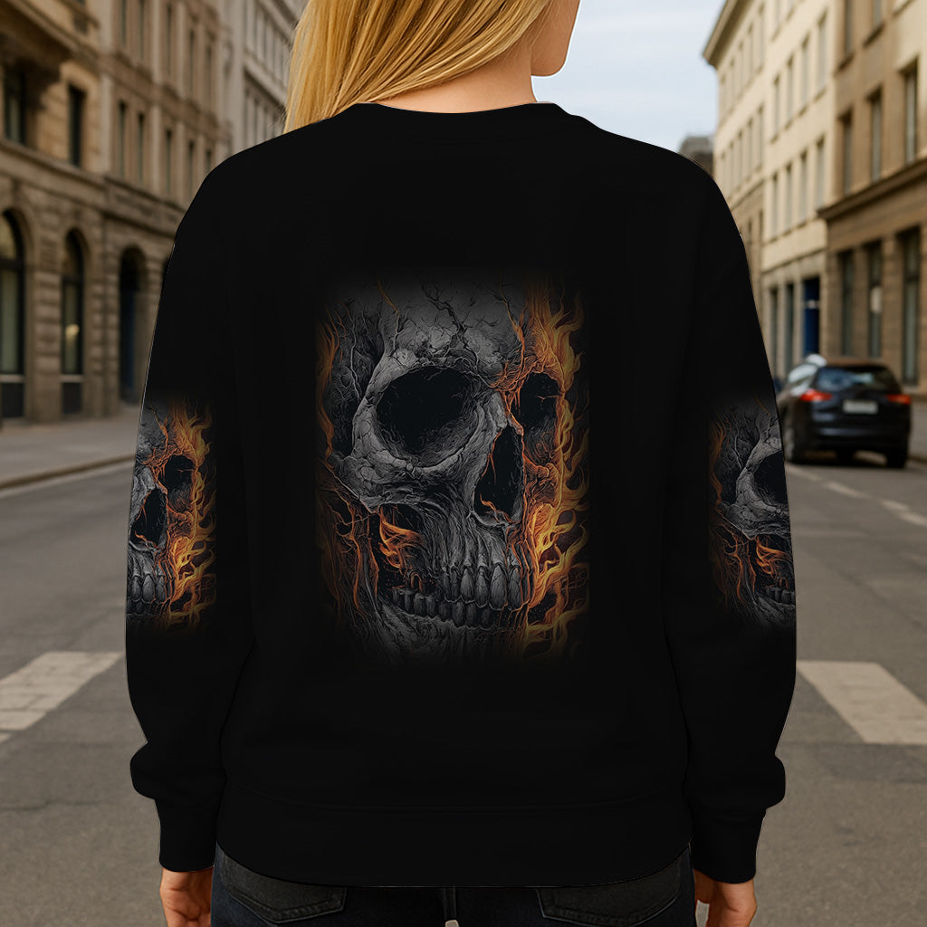 Leuchtendes Skelett – Personalisiertes Totenkopf-Shirt