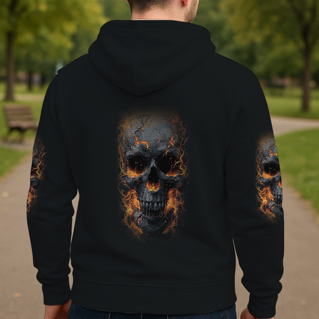 Leuchtendes Skelett – Personalisiertes Totenkopf-Shirt