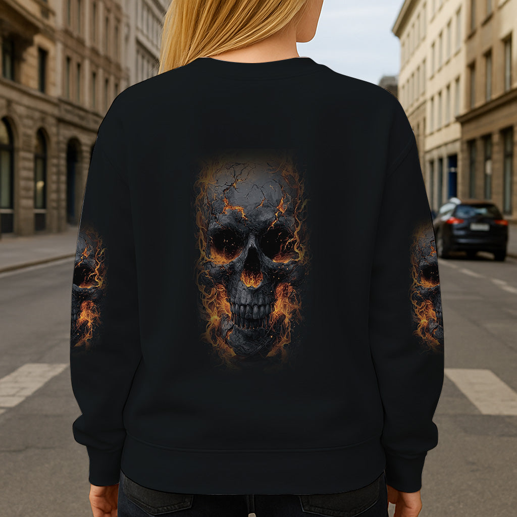 Leuchtendes Skelett – Personalisiertes Totenkopf-Shirt