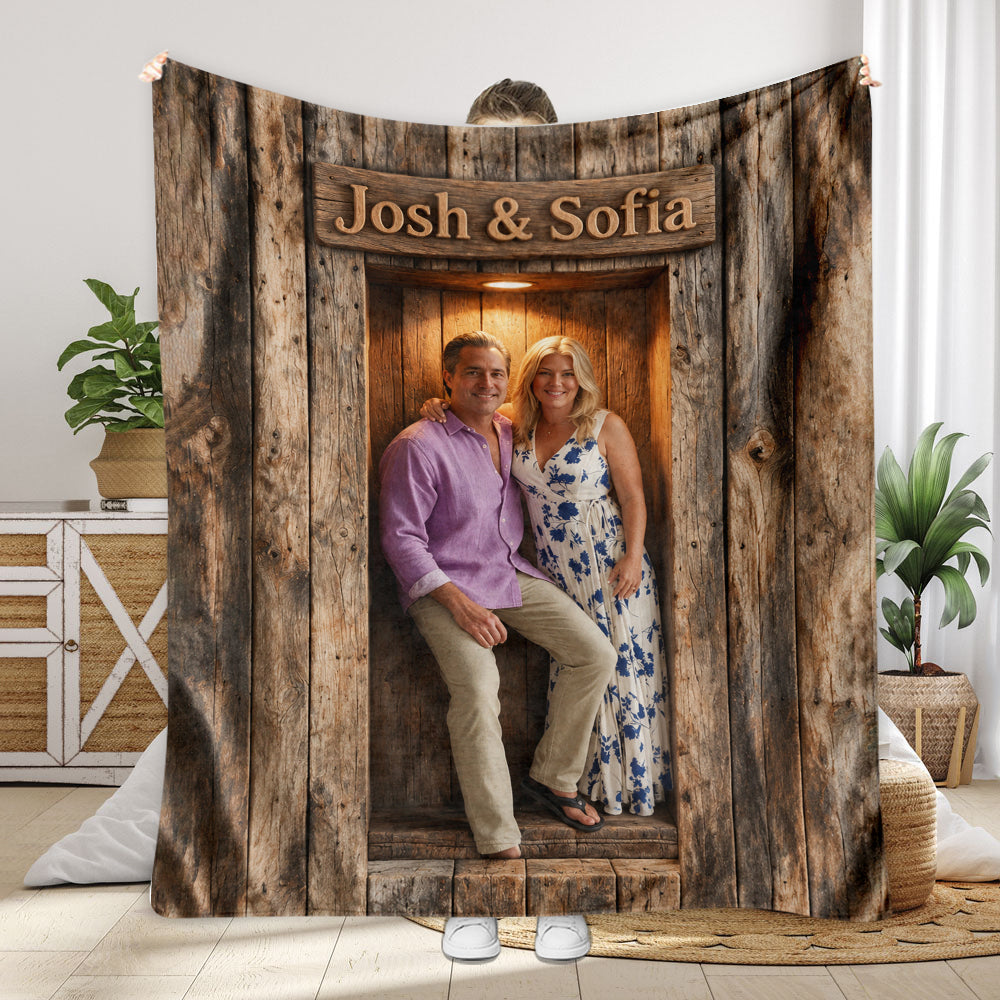 Together Since - Personalized Couple Blanket