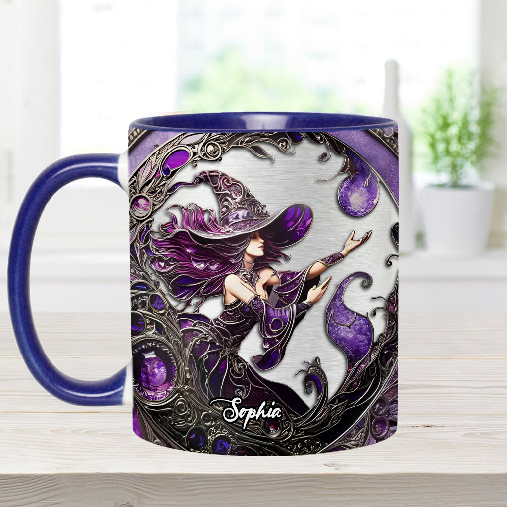 Beautiful Witch - Personalized Witch Accent Mug