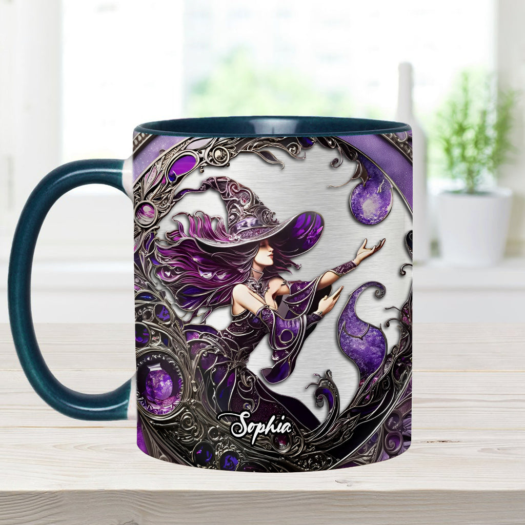 Beautiful Witch - Personalized Witch Accent Mug