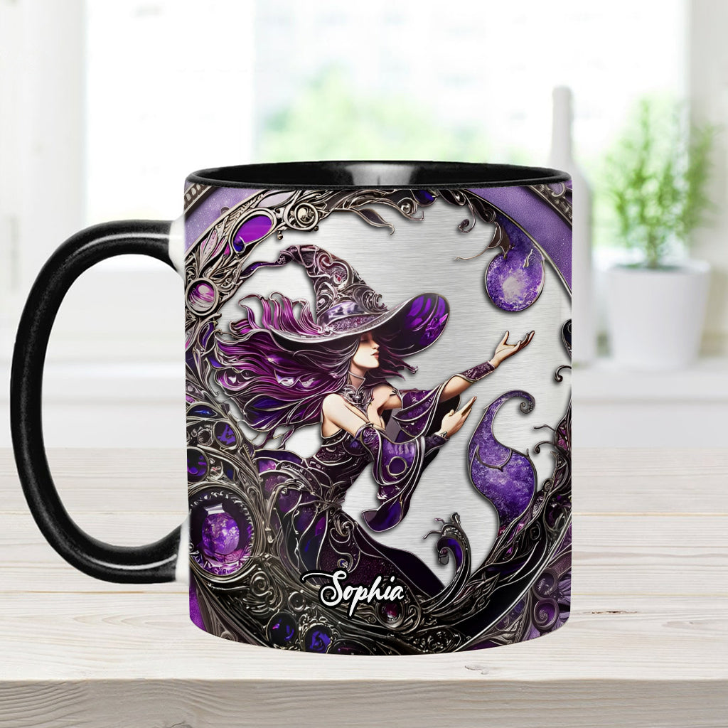 Beautiful Witch - Personalized Witch Accent Mug