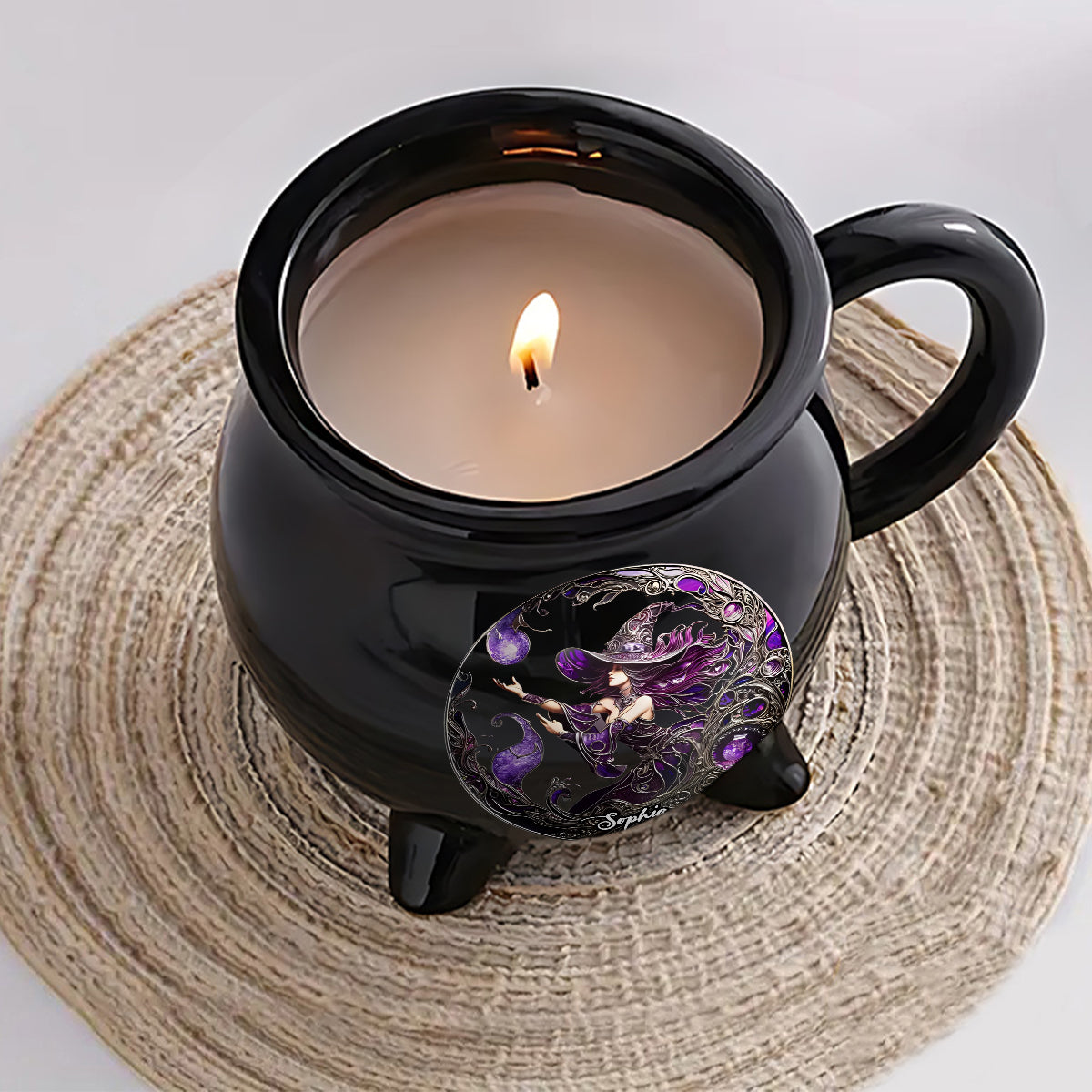 Beautiful Witch - Personalized Witch Cauldron Mug
