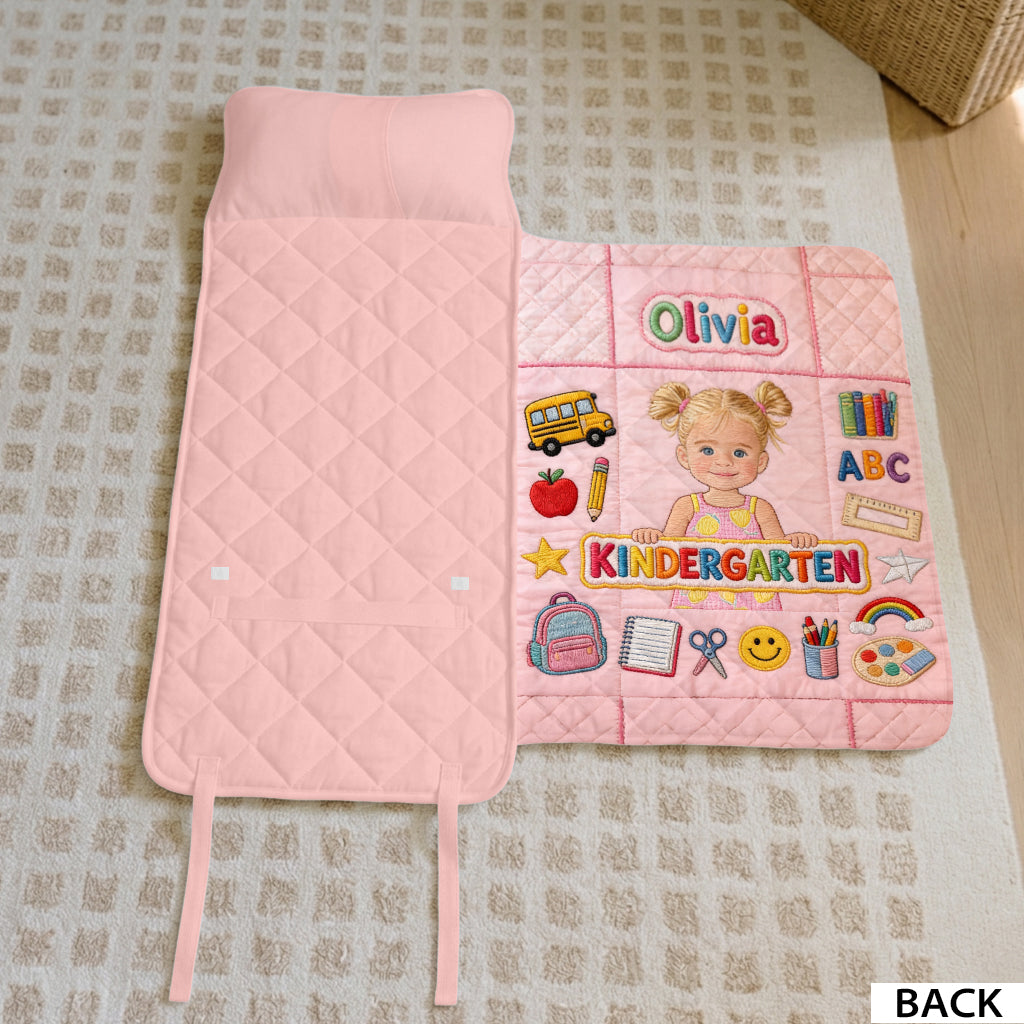 Back To School - Personalized Kid Nap Mat