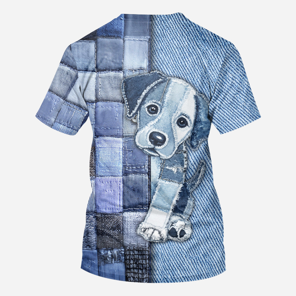 Labrador Retriever lieben - Personalisiertes T-Shirt mit Hundemotiv