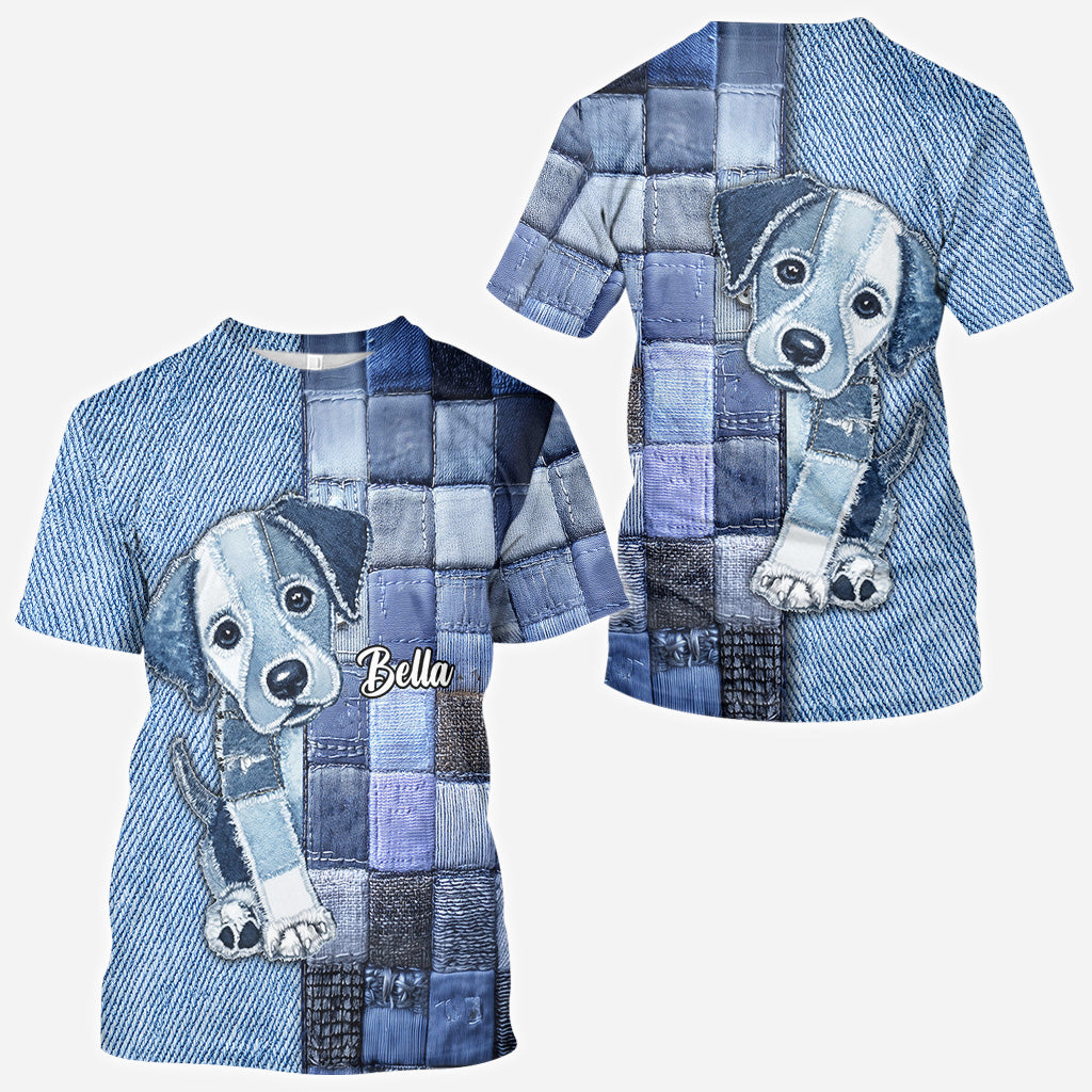 Labrador Retriever lieben - Personalisiertes T-Shirt mit Hundemotiv