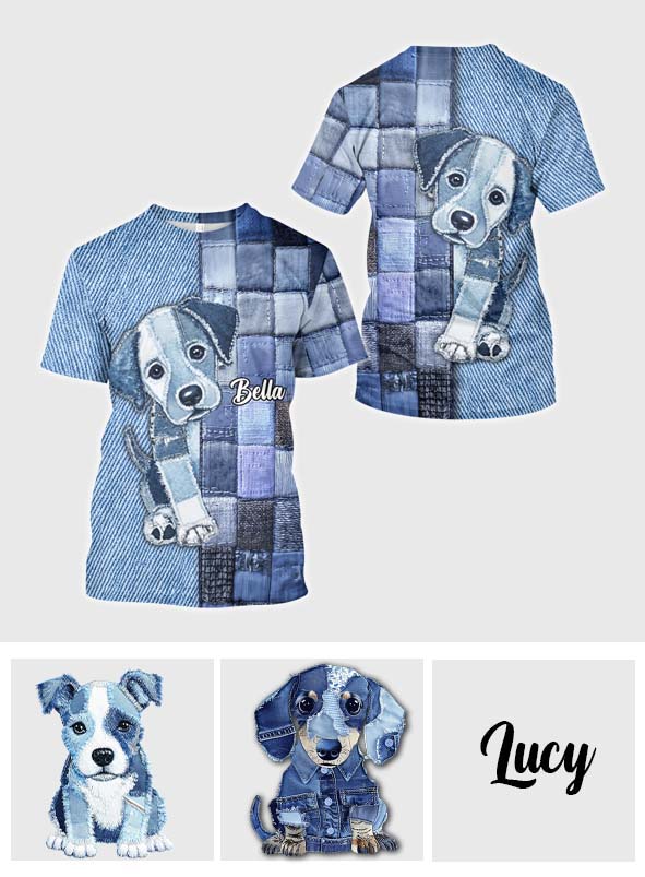 Labrador Retriever lieben - Personalisiertes T-Shirt mit Hundemotiv