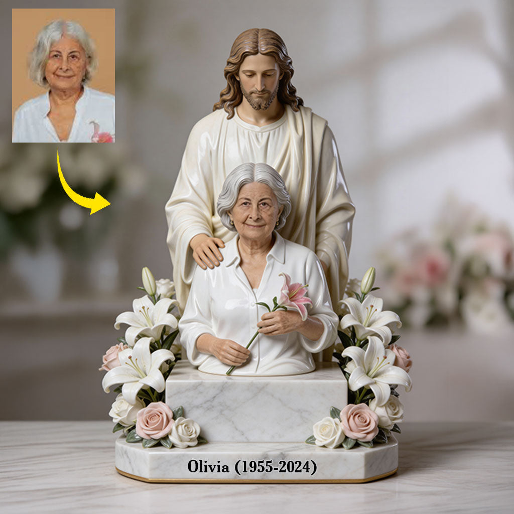 Gedenkgeschenk für Verstorbene – Personalisierte Gedenktafel aus Acryl in individueller Form