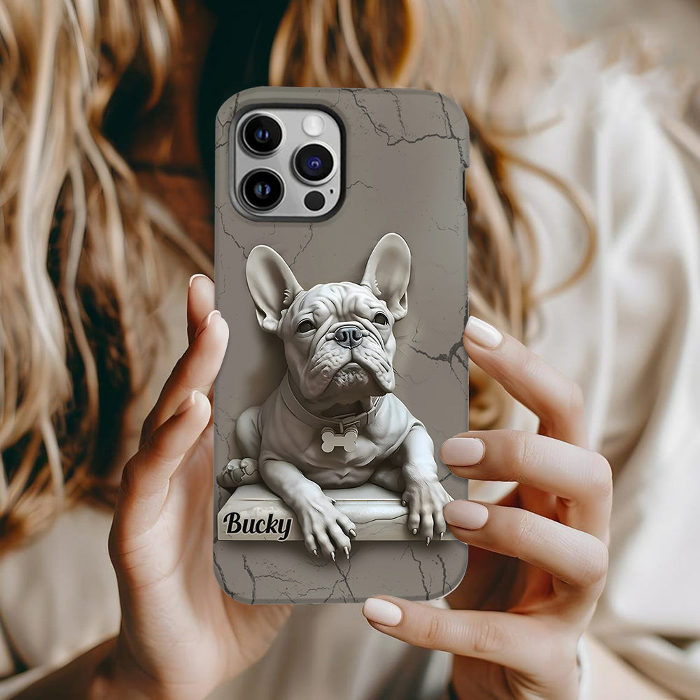 French Bulldog - Personalized French Bulldog Full Print Phone Case