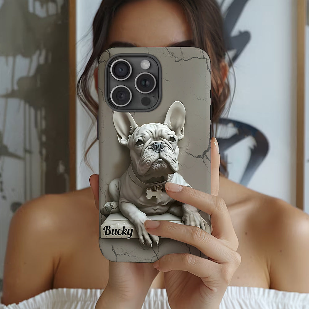 French Bulldog - Personalized French Bulldog Full Print Phone Case