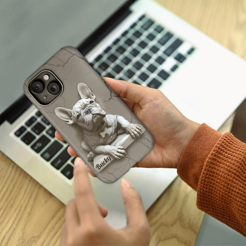 French Bulldog - Personalized French Bulldog Full Print Phone Case