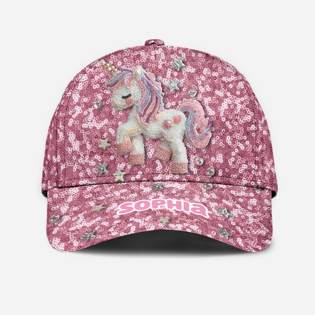 Magischer Einhorntraum – Personalisierte klassische Einhornkappe