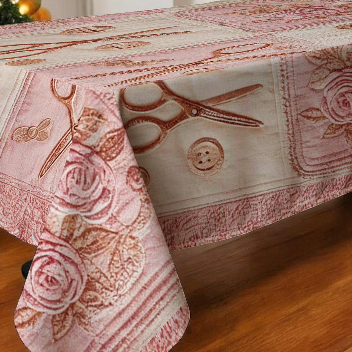 Love Sewing - Personalized Sewing Table Cloth Cover
