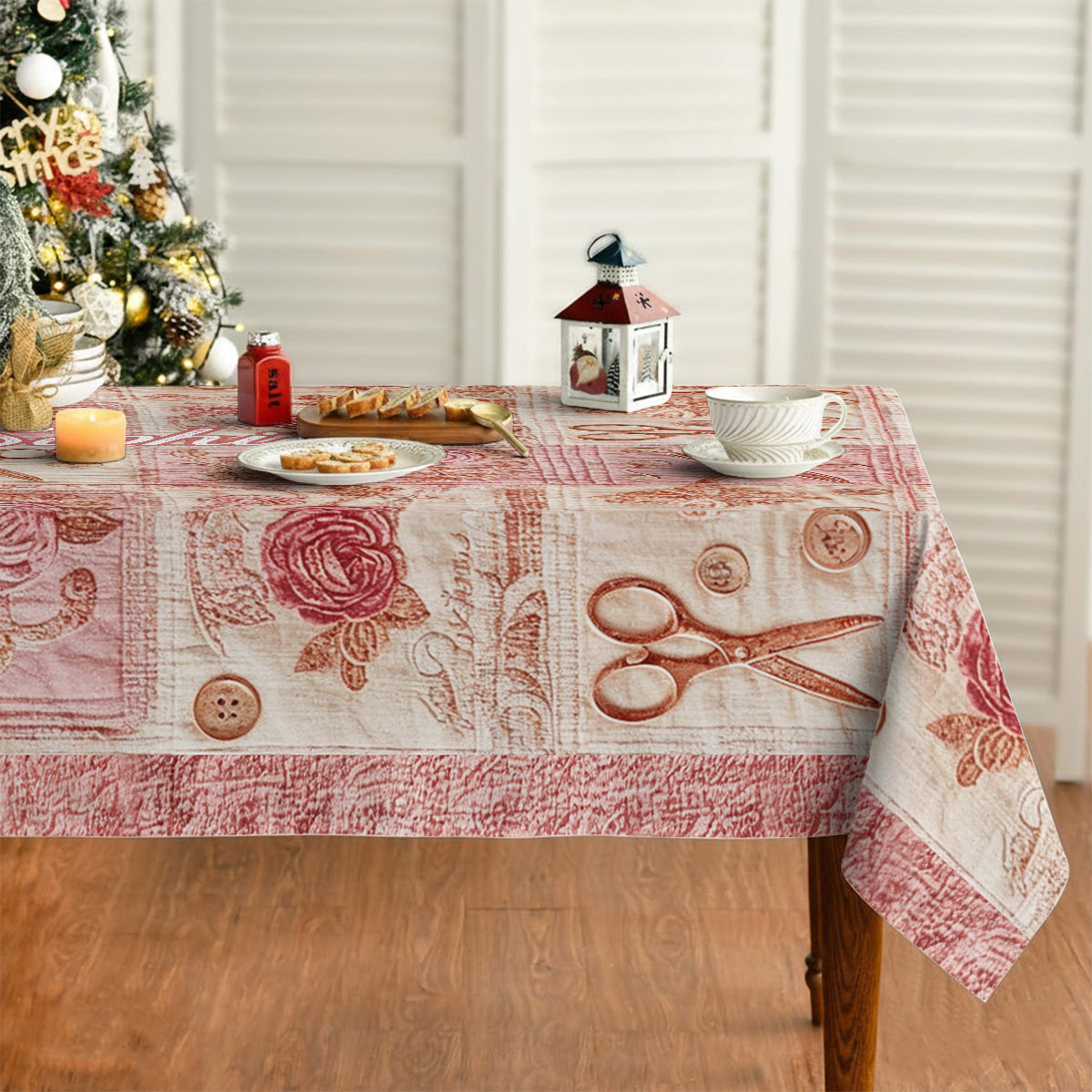 Love Sewing - Personalized Sewing Table Cloth Cover