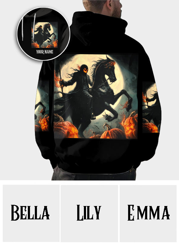 Hallo Dunkelheit – Personalisiertes Totenkopf-Shirt