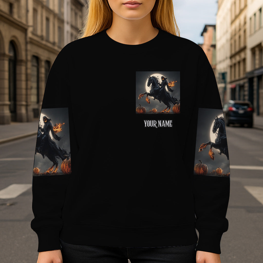 Hallo Dunkelheit – Personalisiertes Totenkopf-Shirt