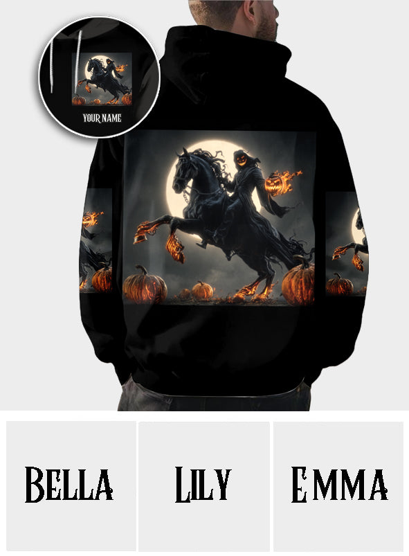 Hallo Dunkelheit – Personalisiertes Totenkopf-Shirt