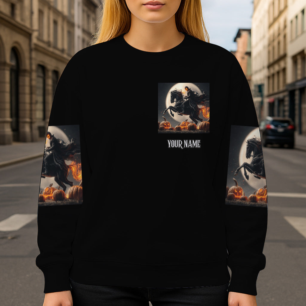 Hallo Dunkelheit – Personalisiertes Totenkopf-Shirt