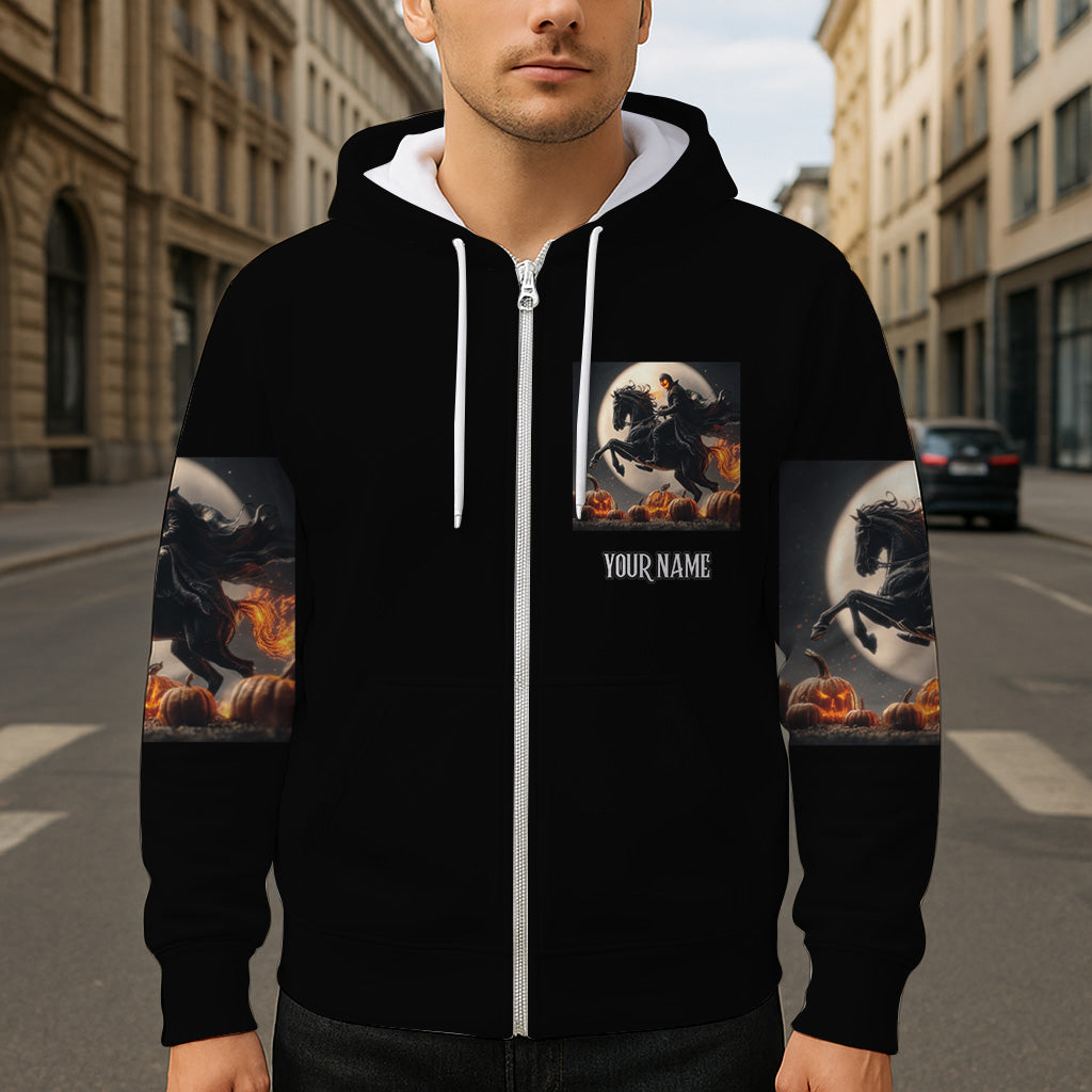 Hallo Dunkelheit – Personalisiertes Totenkopf-Shirt