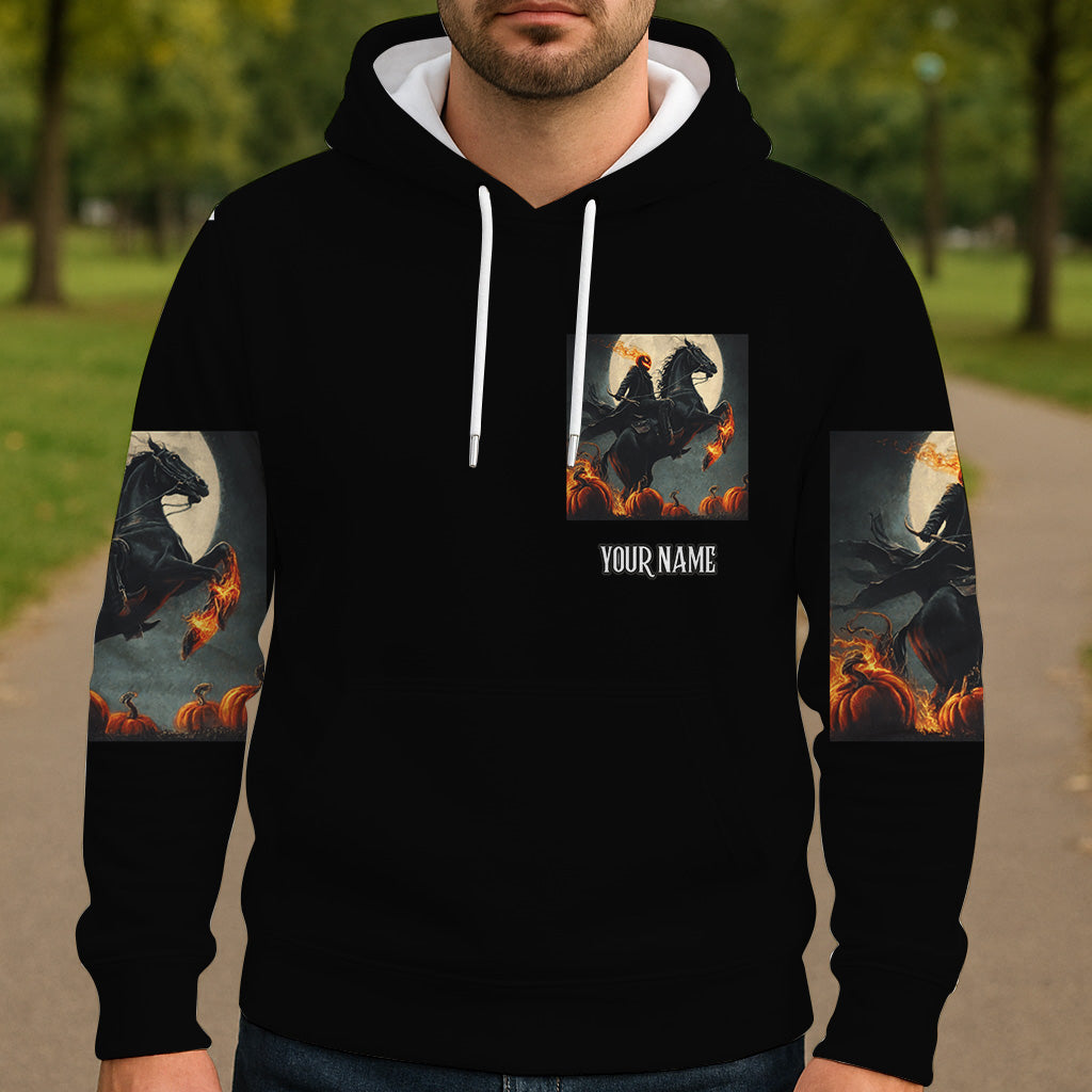 Hello Darkness - Personalized Skull All Over Shirt